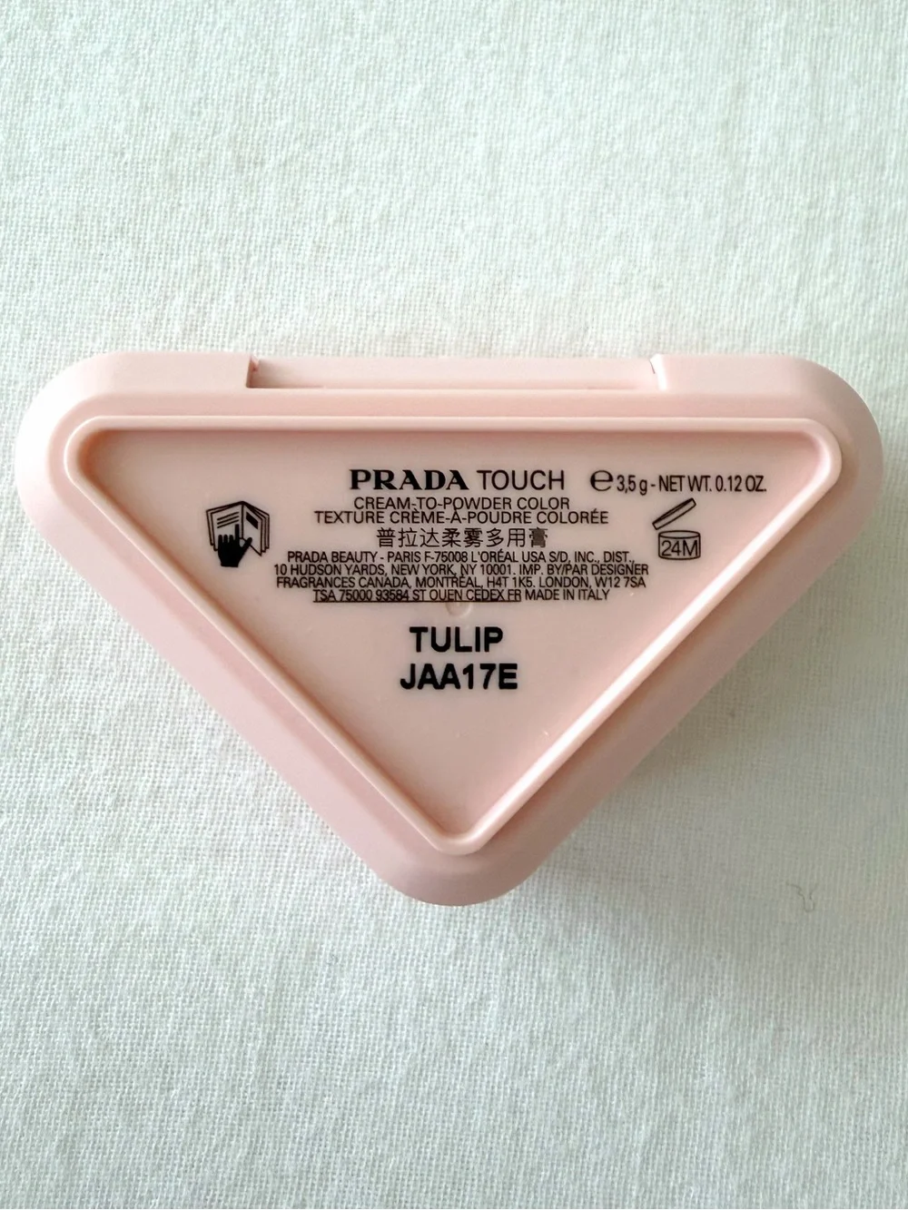 Prada Touch Cream To Powder Blush - P75 Tulip - Baby Pink